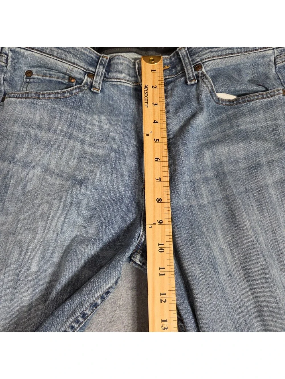 Wrangler Authentics Men's 32x29 ZM1CSSE Regular Fit Straight Leg Blue Stretch
